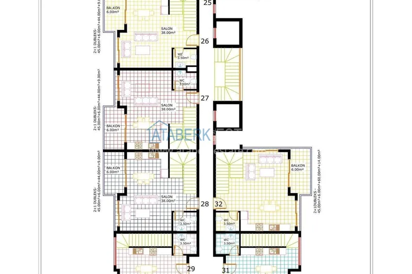 Buy cheap Modern premium residential complex in Oba, Alanya 6 