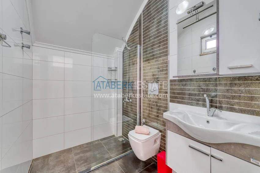 Purchase  5+1 triplex villa for citizenship and residence permit in Alanya, Bektash — furnished and with panoramic views  55 