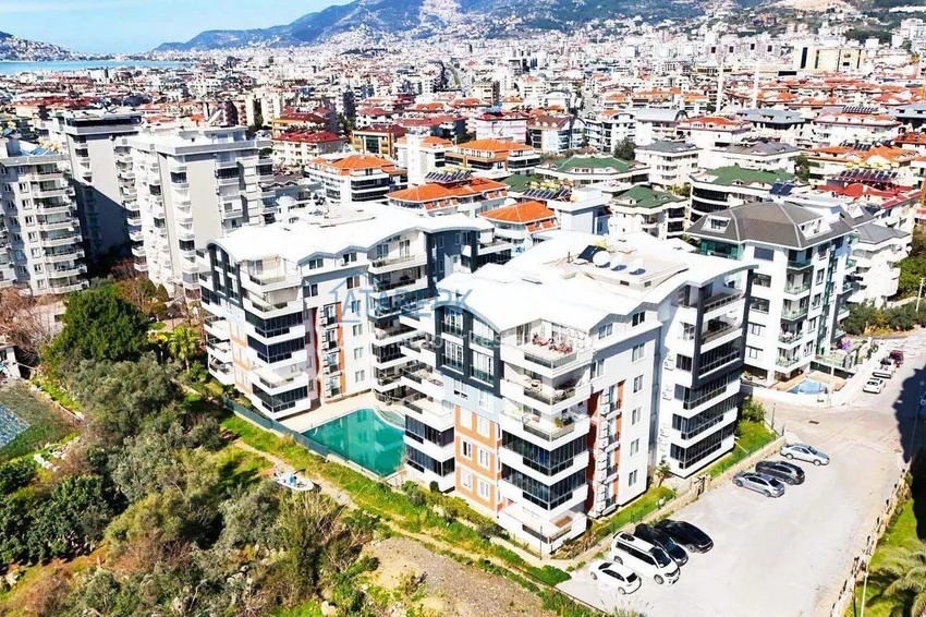 5+1 duplex with separate kitchen in Tosmur - suitable for citizenship and residence permit 5 