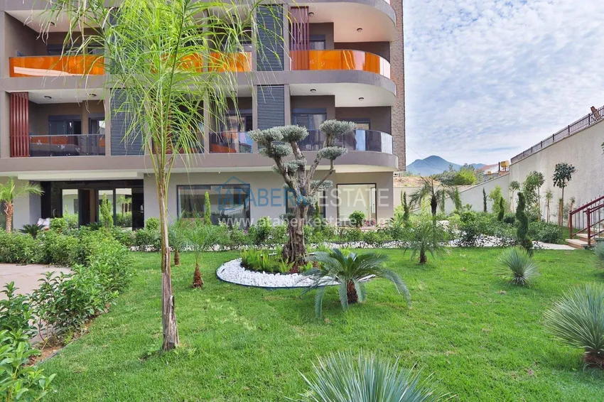 A new stylish investment project at the excavation stage in Oba, Alanya 18 