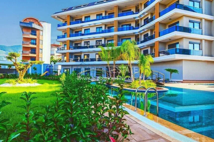Modern premium residential complex in Oba, Alanya 8 