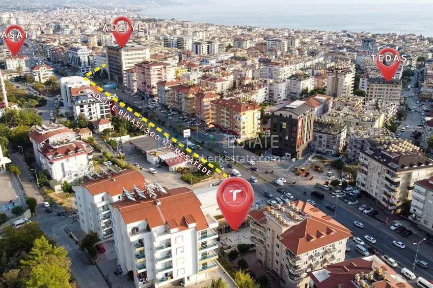Office space in a business center in the business part of Alanya — Kucukhasbahce district 1 