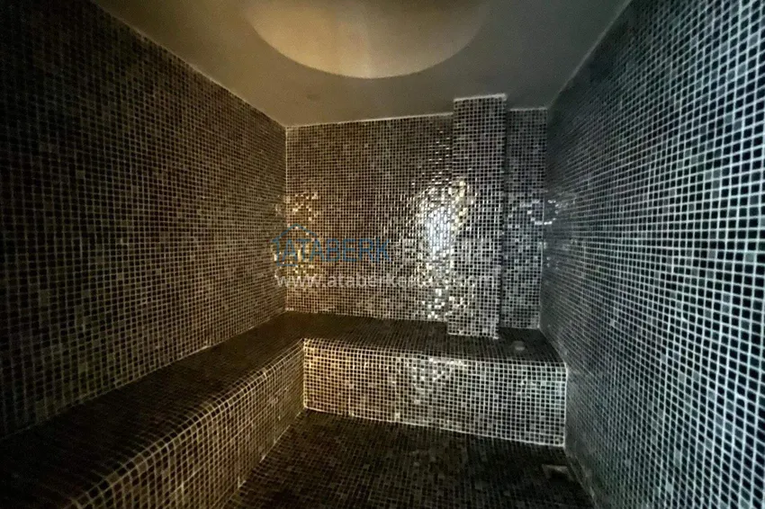 2+1 penthouse duplex in Avsallar with furniture in a modern complex 12 