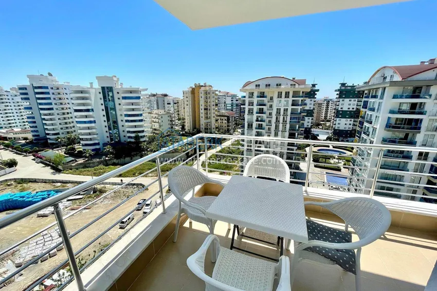 Purchase  2+1 apartment in the center of Mahmutlar — south side, new furniture, separate kitchen 13 