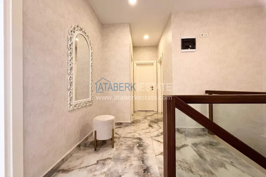 Purchase  2+1 penthouse duplex in Avsallar with furniture in a modern complex 13 