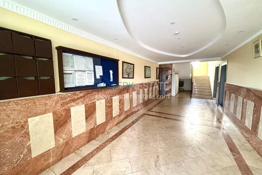 Furnished 2+1 apartment in Mahmutlar on the beachfront  14 