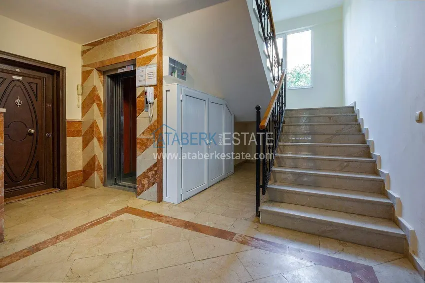 Furnished 2+1 apartment in Mahmutlar on the beachfront  15 