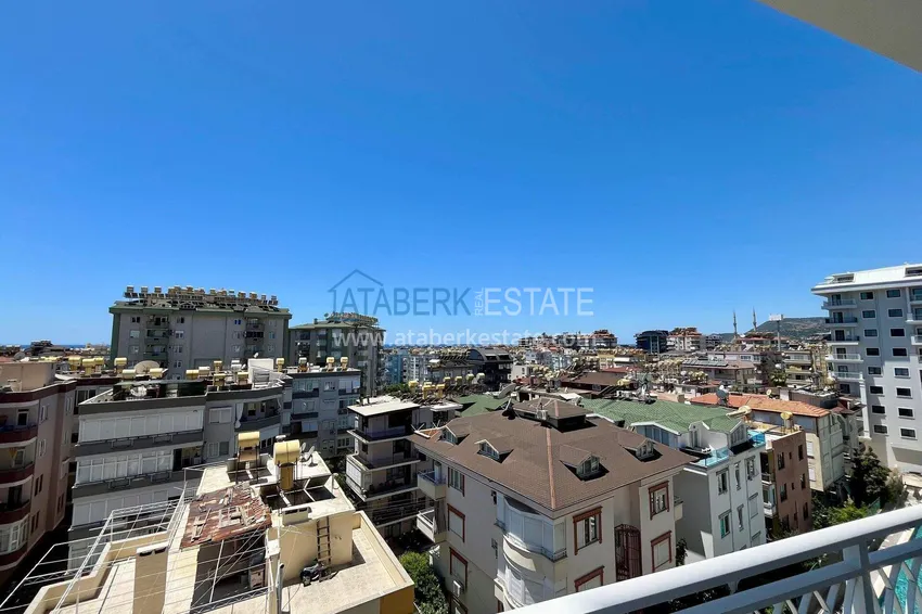 Purchase  2+1 apartment with a view in the center of Alanya, Cleopatra beach area 16 