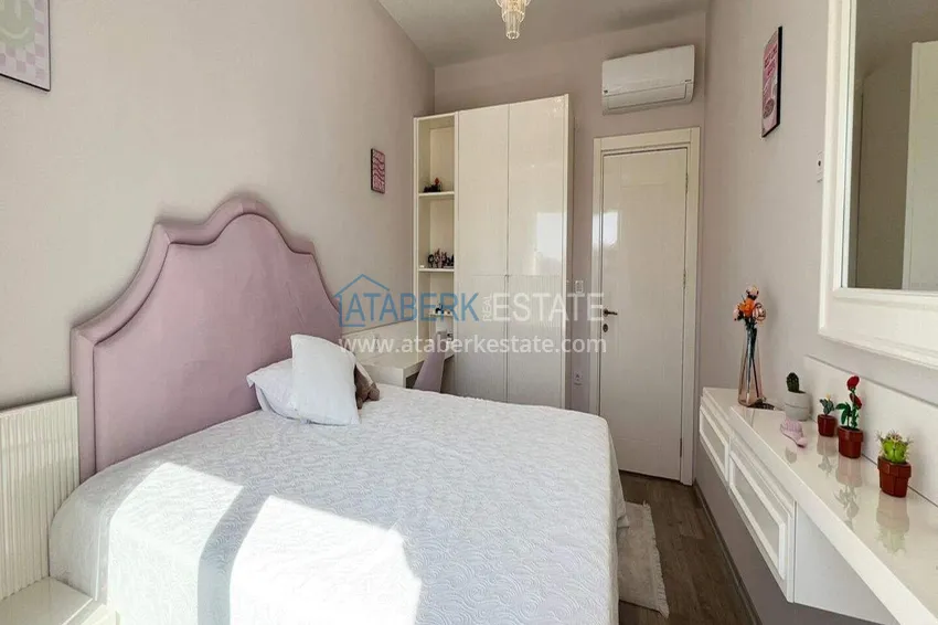 Purchase  2+1 penthouse duplex in Avsallar with furniture in a modern complex 18 