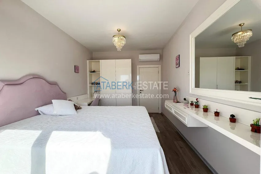 Purchase  2+1 penthouse duplex in Avsallar with furniture in a modern complex 19 