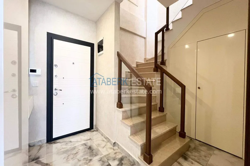 Purchase  2+1 penthouse duplex in Avsallar with furniture in a modern complex 1 