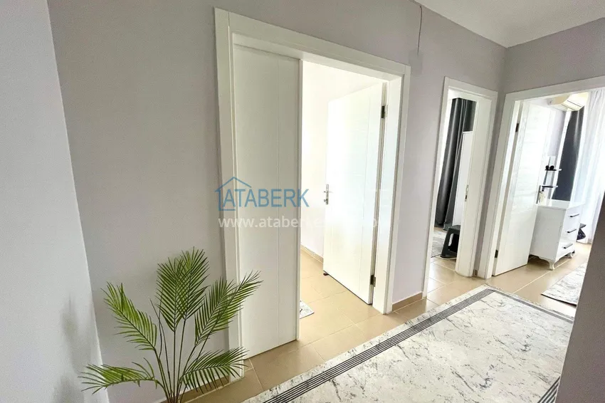 Purchase  2+1 apartment in the center of Mahmutlar — south side, new furniture, separate kitchen 2 