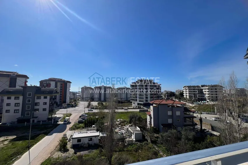 Purchase  2+1 penthouse duplex in Avsallar with furniture in a modern complex 28 