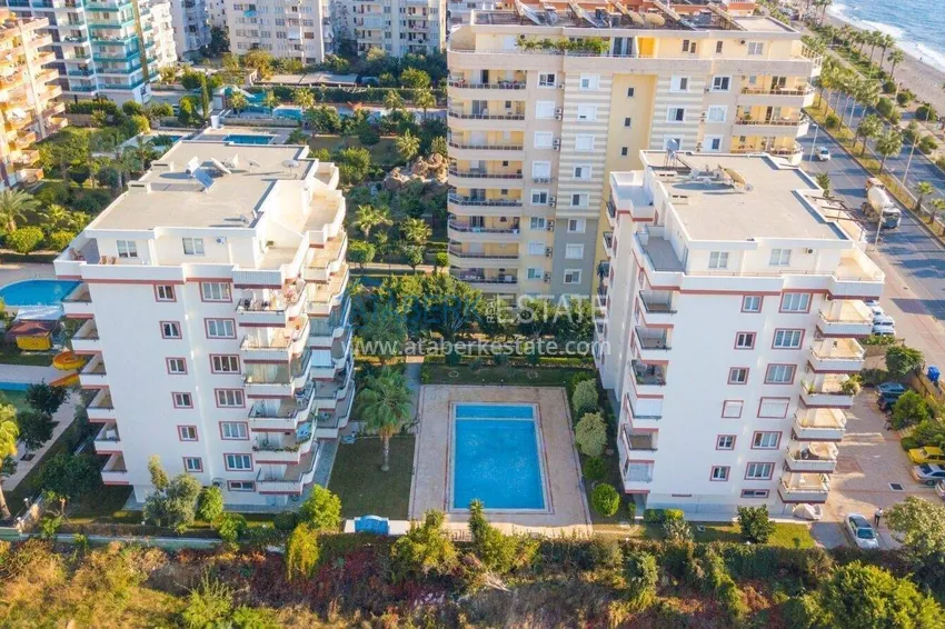Furnished 2+1 apartment in Mahmutlar on the beachfront  2 