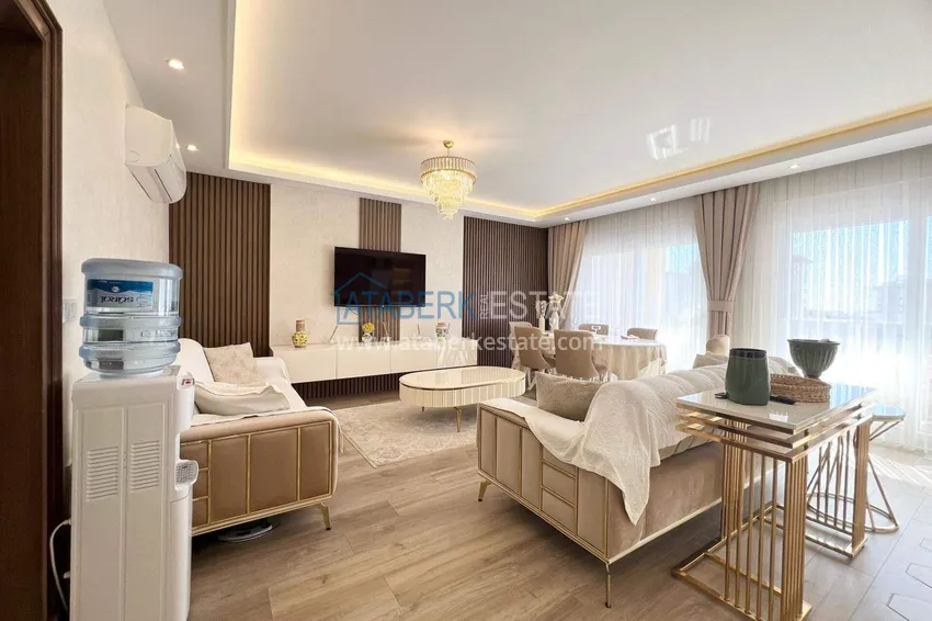 Purchase  2+1 penthouse duplex in Avsallar with furniture in a modern complex 3 