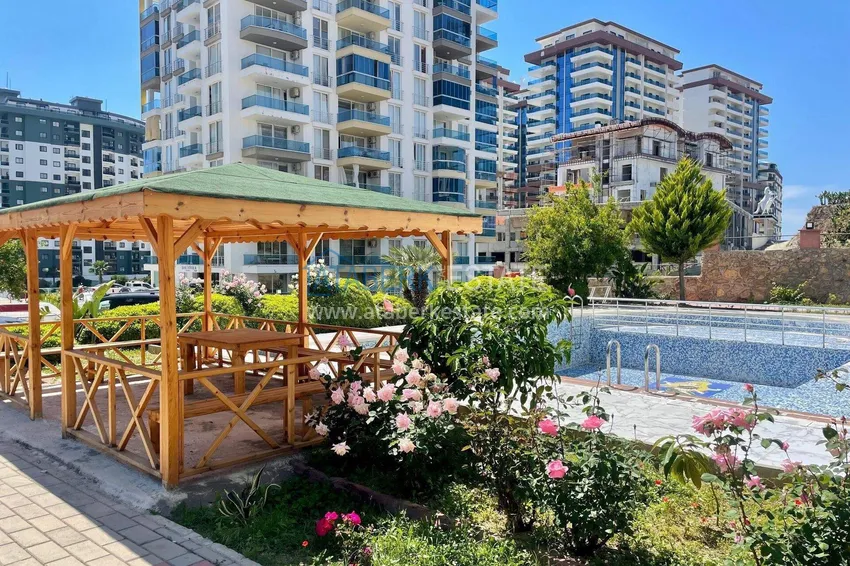 2+1 apartment in the center of Mahmutlar — south side, new furniture, separate kitchen 6 