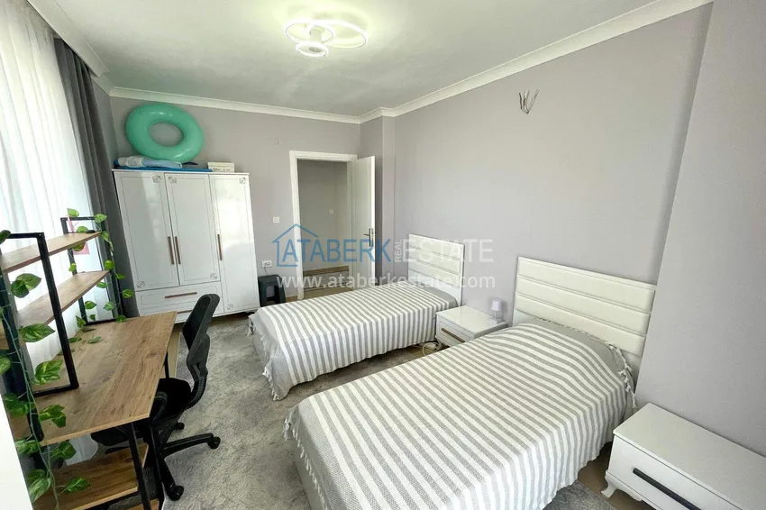 Purchase  2+1 apartment in the center of Mahmutlar — south side, new furniture, separate kitchen 8 