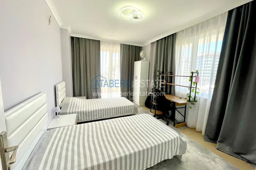 Purchase  2+1 apartment in the center of Mahmutlar — south side, new furniture, separate kitchen 9 