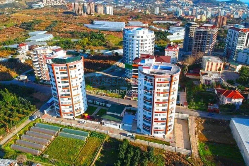 Apartment 1+1 with furniture, sea and mountain views in the center of Mahmutlar - 400 m to the beach 1 