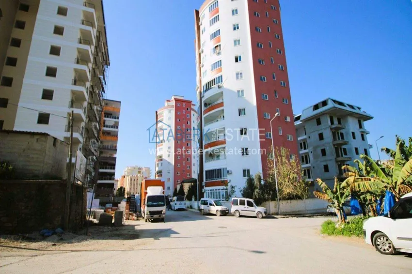 Apartment 1+1 with furniture, sea and mountain views in the center of Mahmutlar - 400 m to the beach 3 