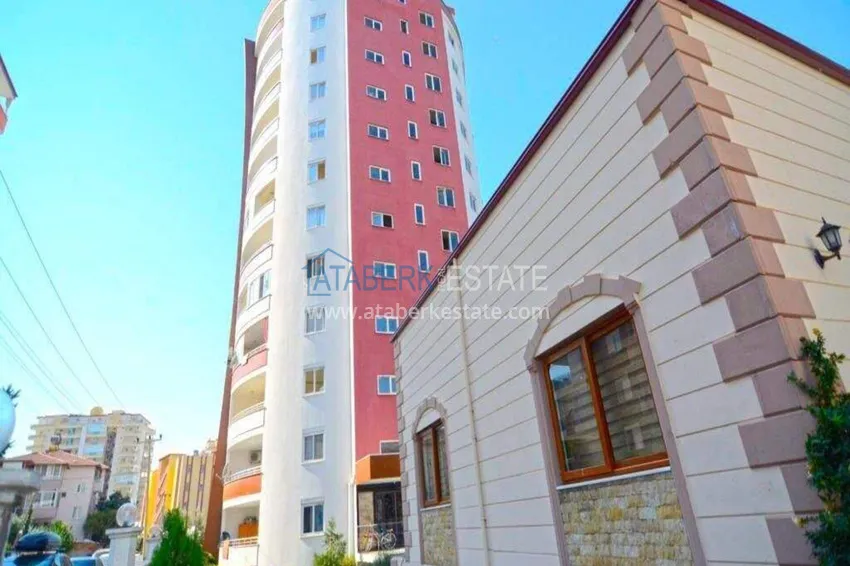 Apartment 1+1 with furniture, sea and mountain views in the center of Mahmutlar - 400 m to the beach 4 