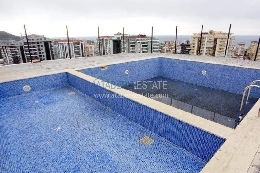 Apartment 1+1 with furniture, sea and mountain views in the center of Mahmutlar - 400 m to the beach 9 