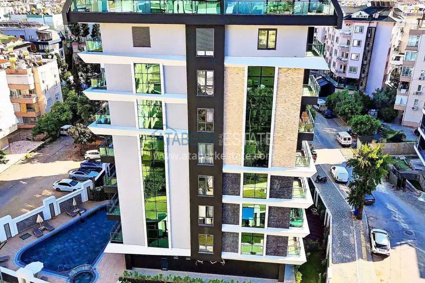 Real estate from the developer! Residential complex under construction in the center of Alanya, Cleopatra beach area 11 