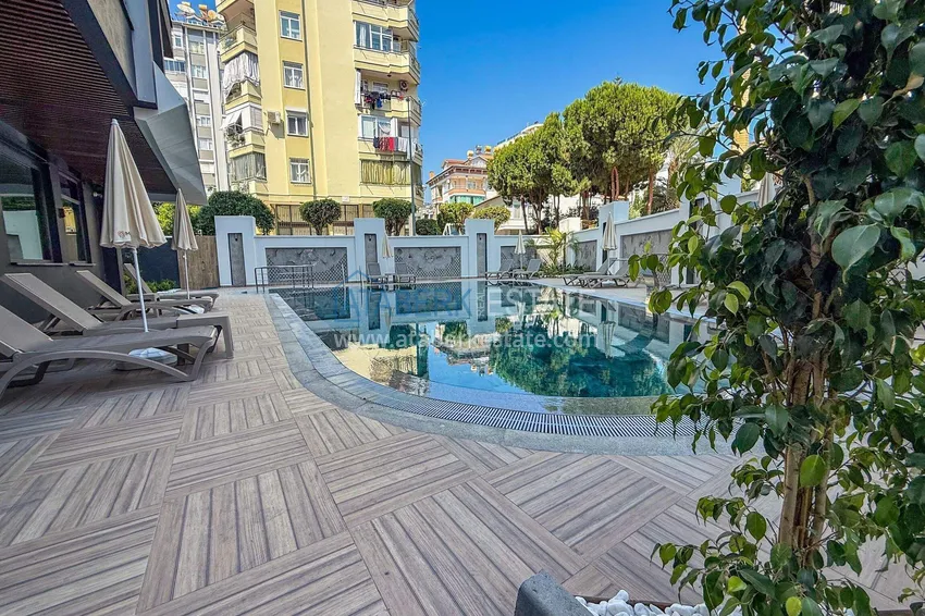 Real estate from the developer! Residential complex under construction in the center of Alanya, Cleopatra beach area 15 