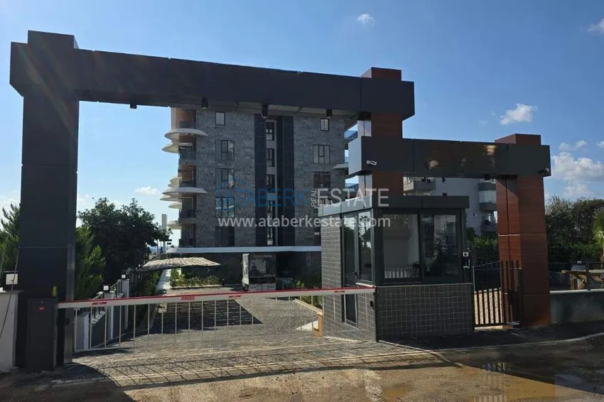 Furnished 1+1 apartment with sea view - first line, Kestel, Alanya 16 