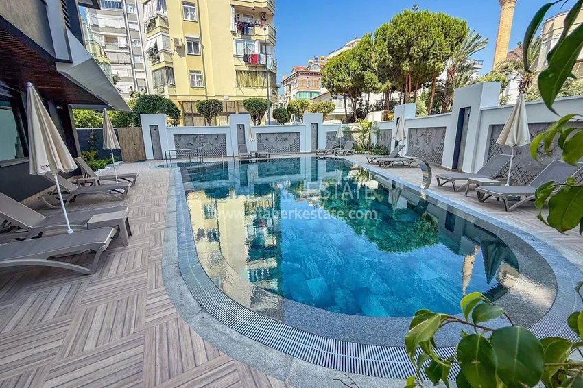 Real estate from the developer! Residential complex under construction in the center of Alanya, Cleopatra beach area 16 