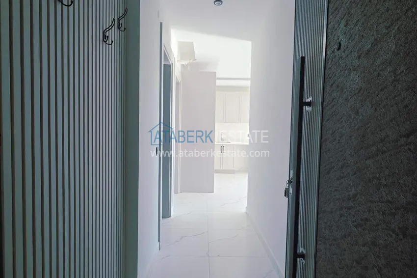 Purchase  1+1 apartment overlooking the sea and the fortress on the beachfront in Kestel 1 