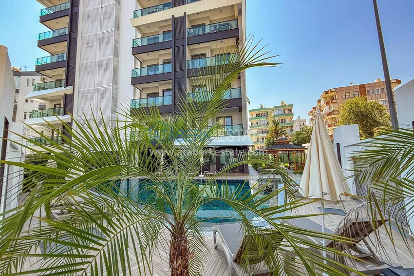 Real estate from the developer! Residential complex under construction in the center of Alanya, Cleopatra beach area 21 