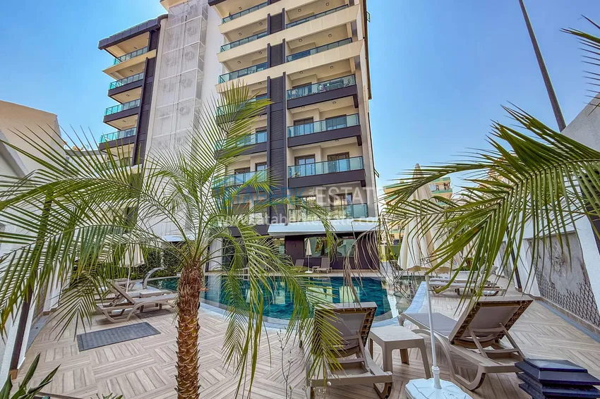 Real estate from the developer! Residential complex under construction in the center of Alanya, Cleopatra beach area 22 