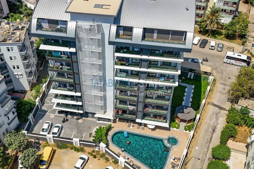 Real estate from the developer! Residential complex under construction in the center of Alanya, Cleopatra beach area 8 