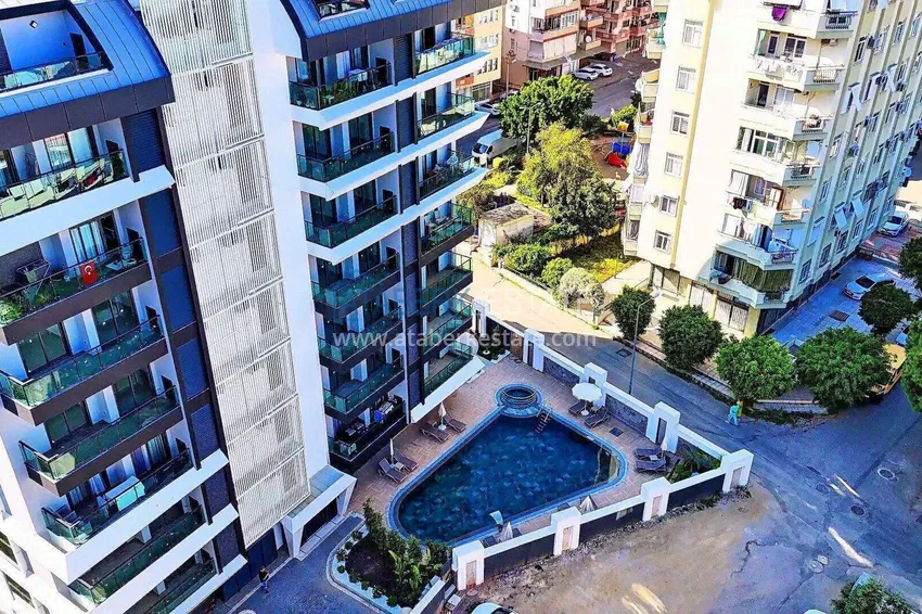 Real estate from the developer! Residential complex under construction in the center of Alanya, Cleopatra beach area 9 