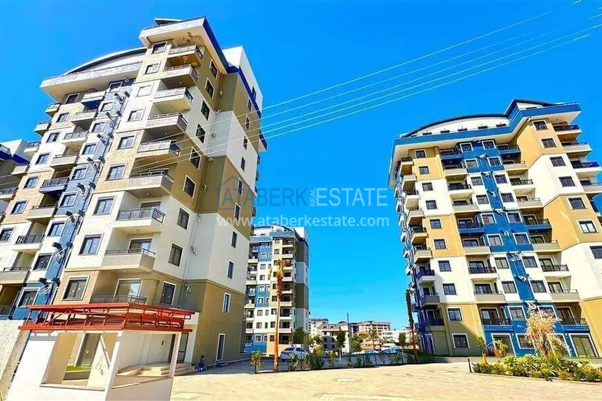 1+1 apartments in the Avsallar area - favorable prices and a modern residential complex 4 