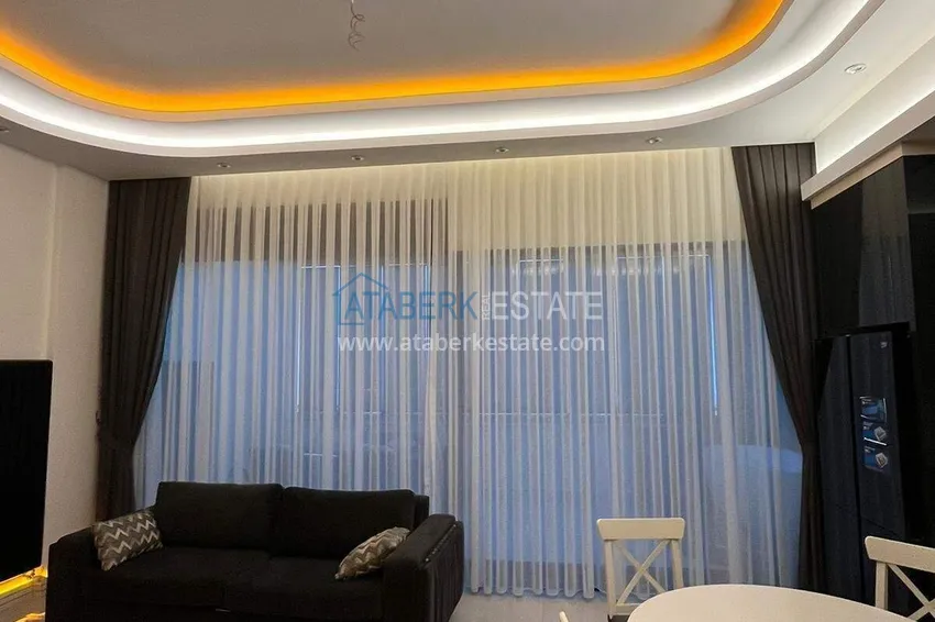 Purchase 2+1 penthouse duplex with sea view in the center of Mahmutlar - installments of up to 12 months are possible 5 