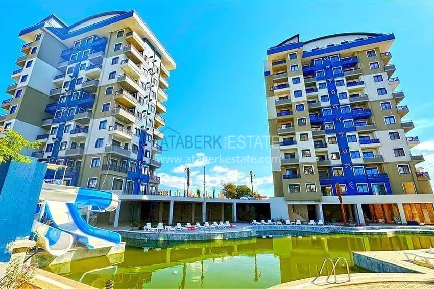 1+1 apartments in the Avsallar area - favorable prices and a modern residential complex 6 