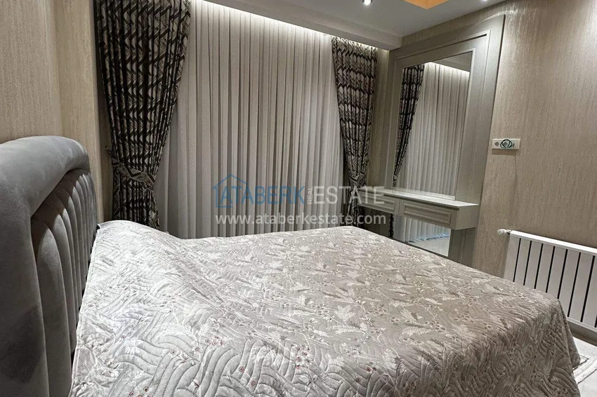 Purchase 2+1 penthouse duplex with sea view in the center of Mahmutlar - installments of up to 12 months are possible 8 