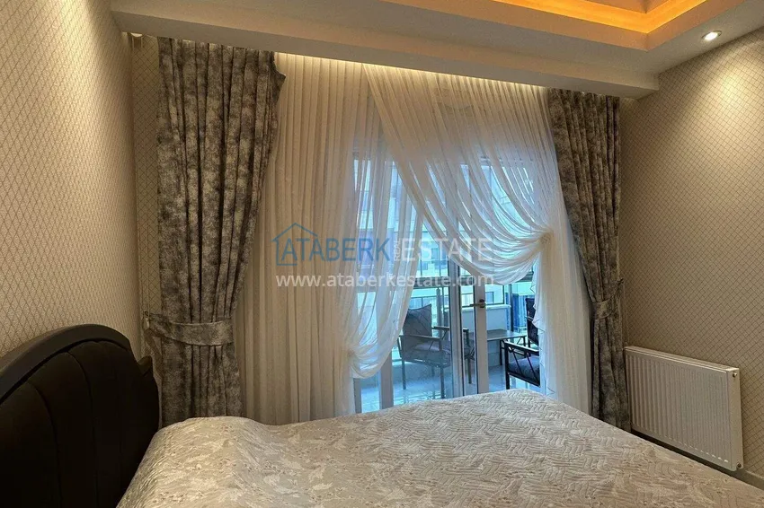 Purchase  1+1 apartment 70 m² in the center of Mahmutlar — furnished, glazed balcony, installments up to 1 year 11 