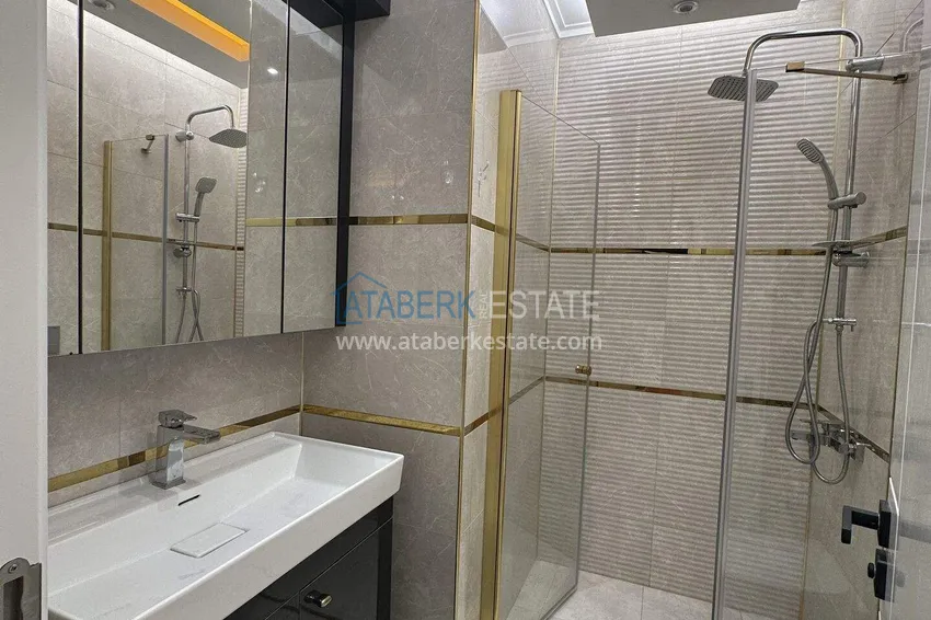 Purchase  1+1 apartment 70 m² in the center of Mahmutlar — furnished, glazed balcony, installments up to 1 year 12 