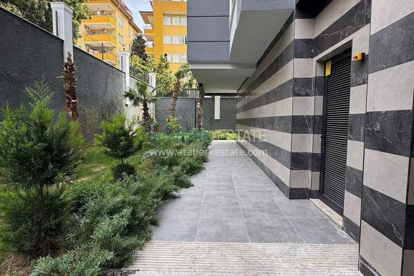 1+1 apartment in the center of Alanya - furnished and with sea views, installments are available  13 