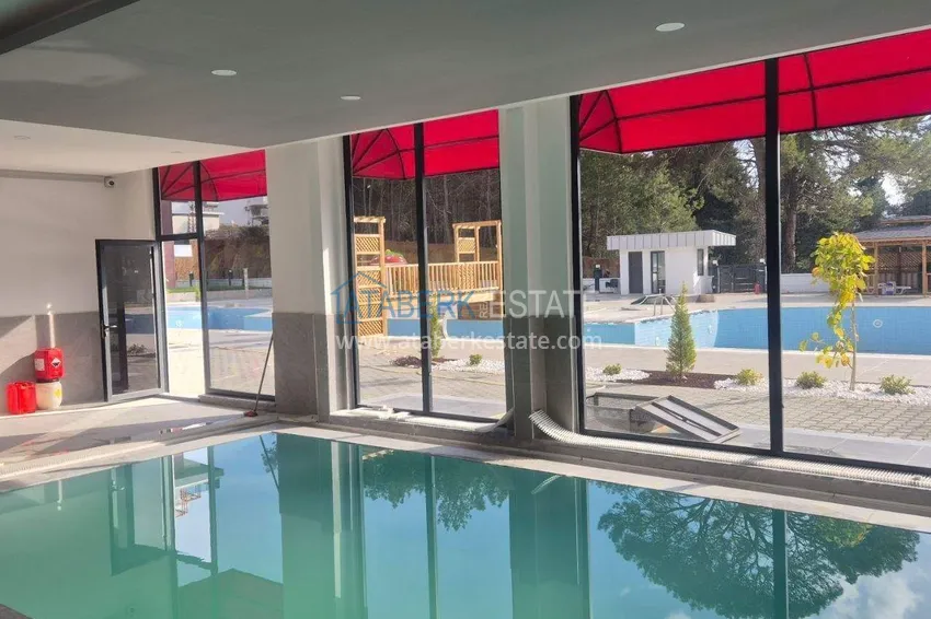 1+1 apartment in Avsallar - with a terrace and access to the garden, installments are possible 16 