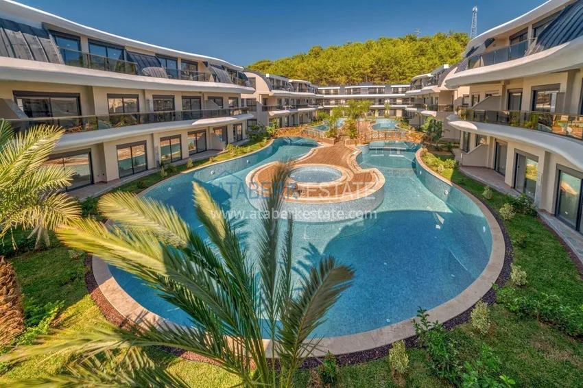 3+1 penthouse duplex in Avsallar - a luxurious family complex 1