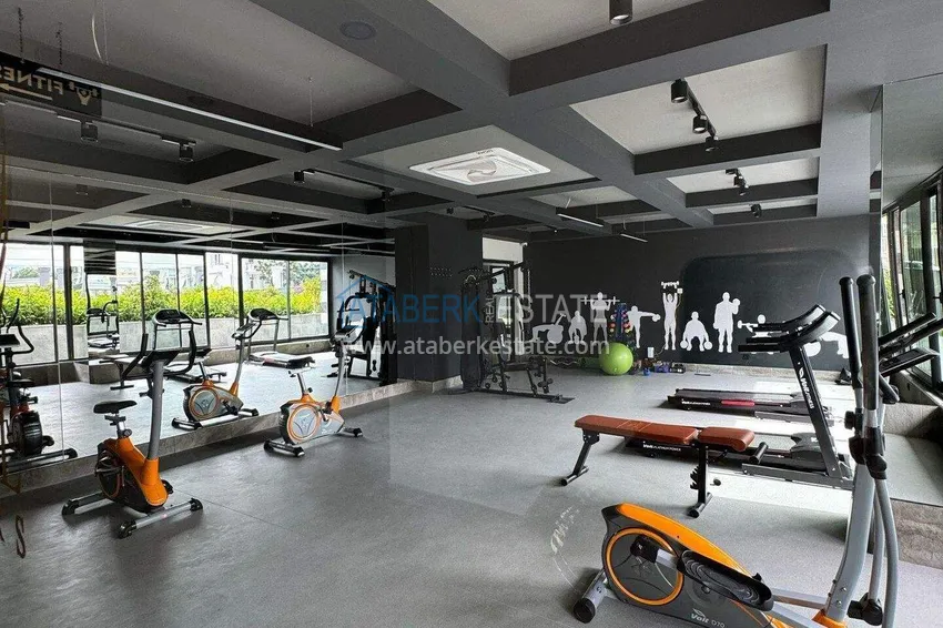 1+1 apartment in the center of Alanya - furnished and with sea views, installments are available  21 