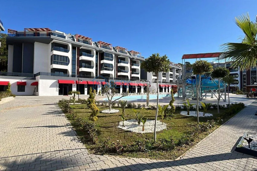 1+1 apartment in Avsallar - with a terrace and access to the garden, installments are possible 3 