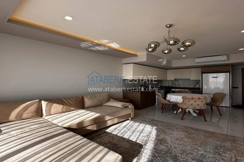 Purchase  1+1 apartment in the center of Alanya - furnished and with sea views, installments are available  4 