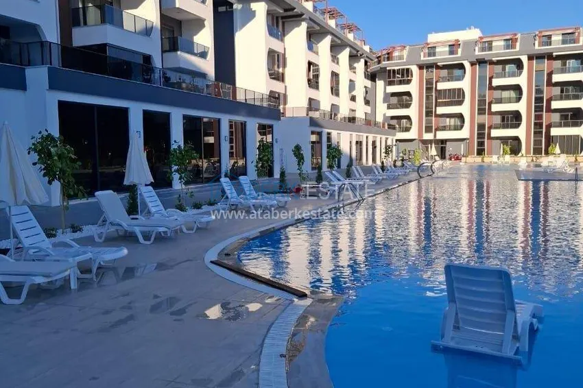 1+1 apartment in Avsallar - with a terrace and access to the garden, installments are possible 5 