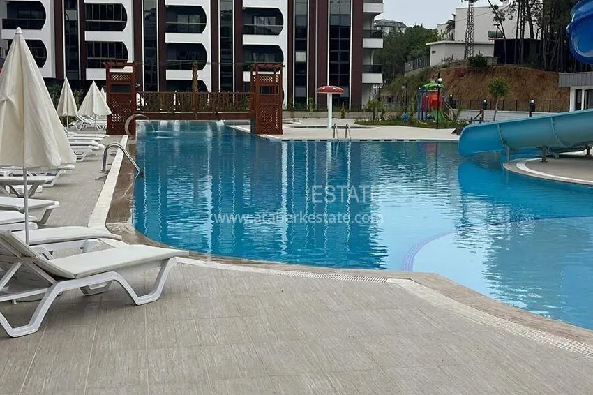 1+1 apartment in Avsallar - with a terrace and access to the garden, installments are possible 6 