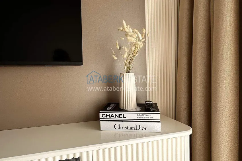 Purchase  1+1 apartment in the center of Alanya - furnished and with sea views, installments are available  7 